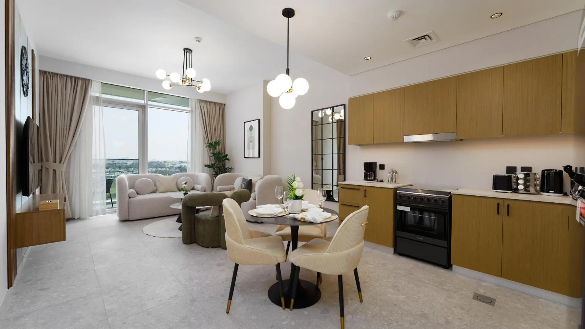 Maison Privee - Tranquil Living With Golf Course Vws In Dubai Hills Apartment
