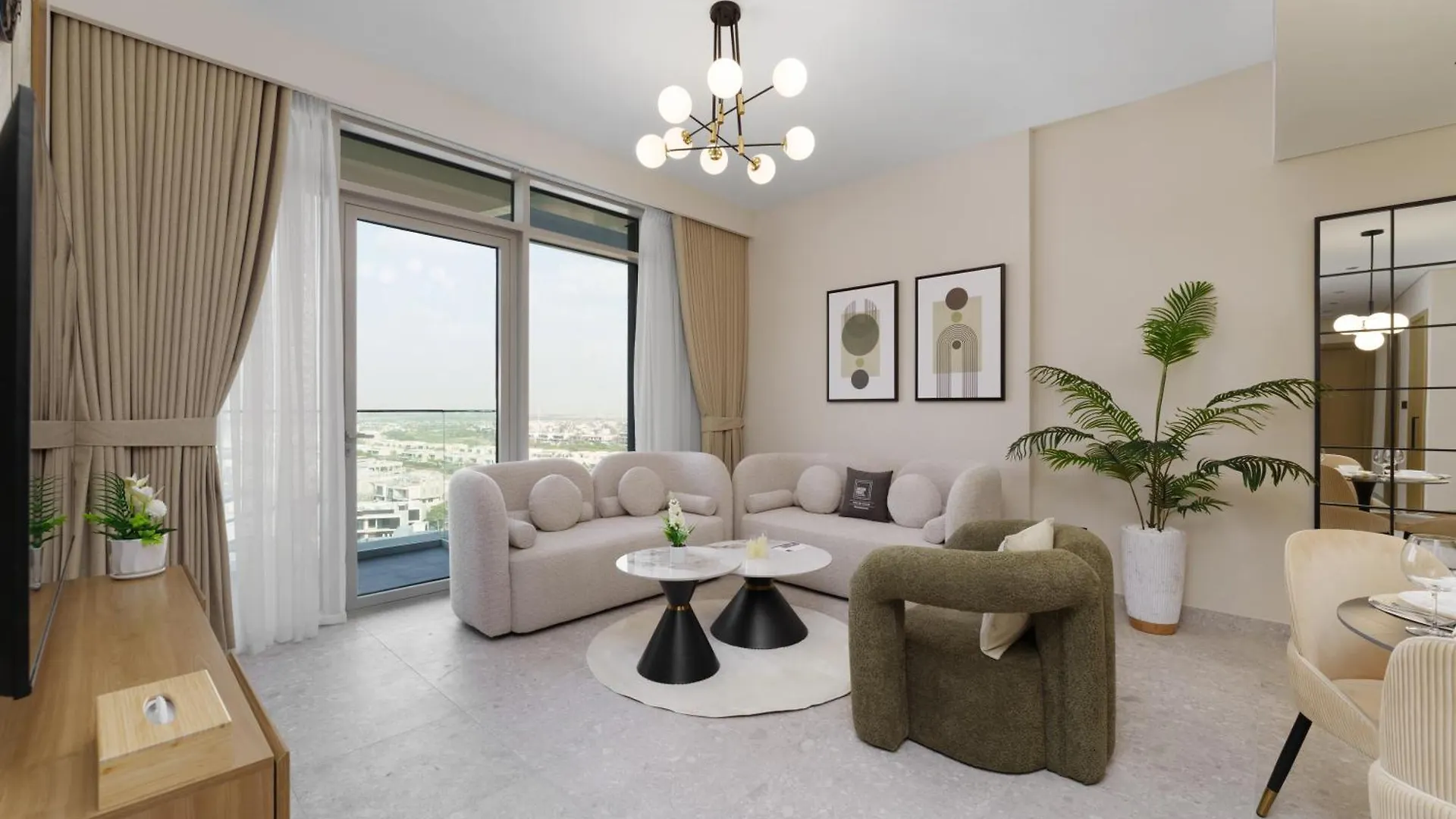 Apartment Maison Privee - Tranquil Living With Golf Course Vws In Dubai Hills United Arab Emirates